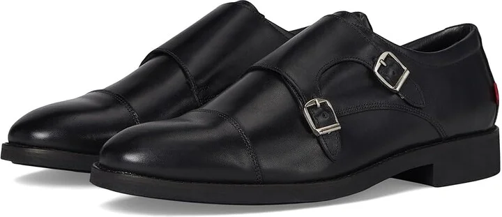 Marc Joseph New York Fulton Street Men's Lace Up Wing Tip Shoes Black Napa : 9.5 M, Leather