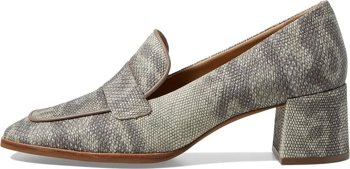 Marc Joseph New York Gardenia LN High Women's Heels Beige Lizard Embossed : 8.5 M, Leather - Image 5