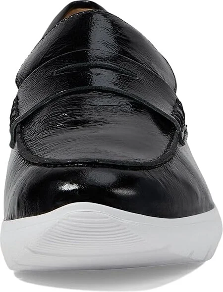 Marc Joseph New York Grace Street Women's Flat Shoes Black Svelte Patent : 9 M, Leather - Image 5