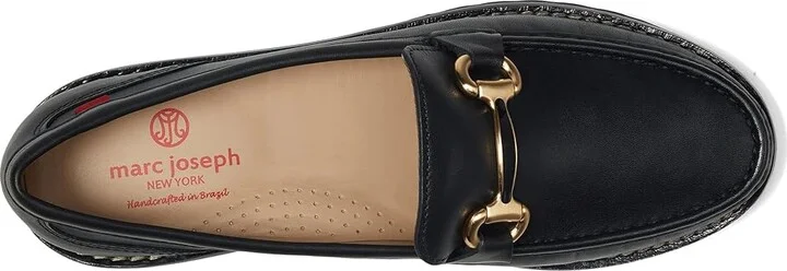 Marc Joseph New York Grand 2.0 Women's Flat Shoes Black Napa : 9 M, Leather - Image 2