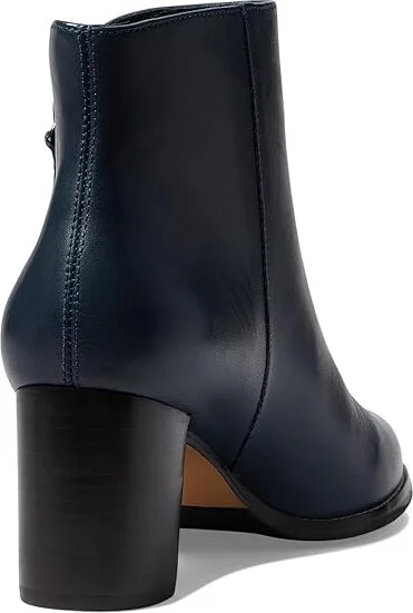 Marc Joseph New York Grand Central Bootie Women's Boots Navy Napa : 6.5 M, Leather - Image 4