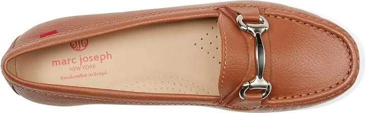 Marc Joseph New York Grand Street Women's Shoes Cognac Grainy : 7 M, Leather - Image 2