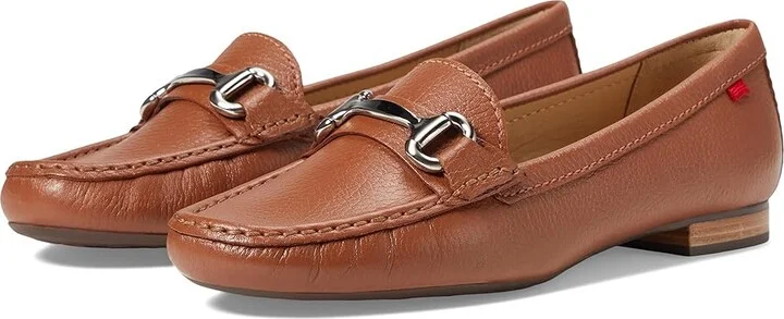 Marc Joseph New York Grand Street Women's Shoes Cognac Grainy : 7 M, Leather