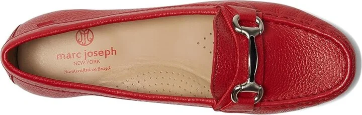 Marc Joseph New York Grand Street Women's Shoes Pepper Red Grainy : 6.5 M, Leather - Image 2