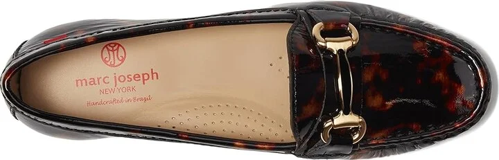 Marc Joseph New York Grand Street Women's Shoes Tortoise Patent : 9 M, Leather - Image 2