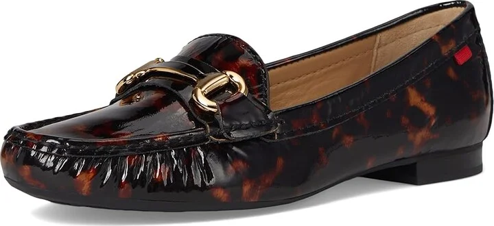 Marc Joseph New York Grand Street Women's Shoes Tortoise Patent : 9 M, Leather - Image 5