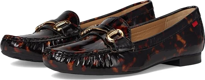 Marc Joseph New York Grand Street Women's Shoes Tortoise Patent : 9 M, Leather