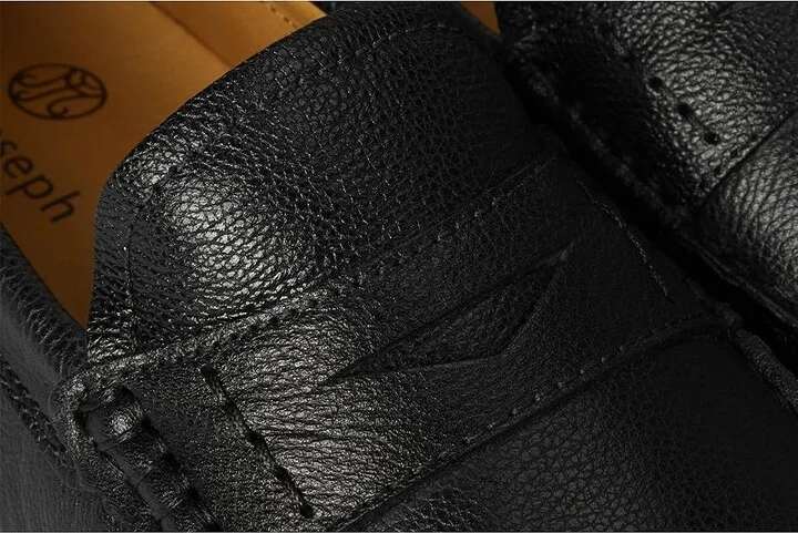 Marc Joseph New York Hamilton Pl Men's Lace Up Wing Tip Shoes Black Grainy : 9 M, Leather - Image 7