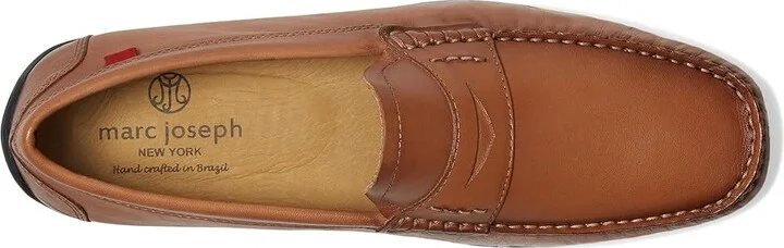 Marc Joseph New York Hamilton Pl Men's Lace Up Wing Tip Shoes Whiskey Brushed Napa : 10 M, Leather - Image 2