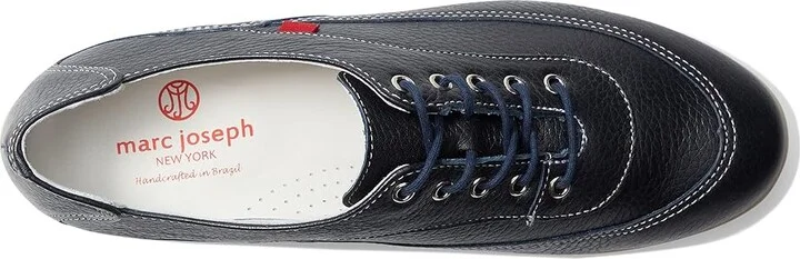 Marc Joseph New York Hampton Golf Women's Golf Shoes Navy Pearlized Grainy : 6 M, Leather - Image 2