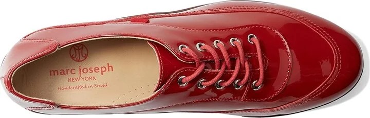 Marc Joseph New York Hampton Golf Women's Golf Shoes Red Patent : 6 M, Leather - Image 2