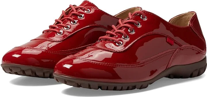 Marc Joseph New York Hampton Golf Women's Golf Shoes Red Patent : 6 M, Leather
