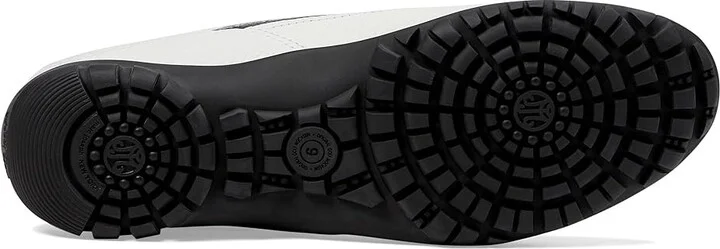 Marc Joseph New York Hampton Golf Women's Golf Shoes White & Black Pearlized Grainy : 7 M, Leather - Image 3