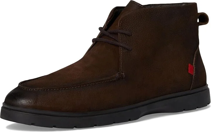 Marc Joseph New York Highland Pl Boot Men's Lace Up Wing Tip Shoes Brown Nubuck : 9 M, Lace/Leather - Image 5