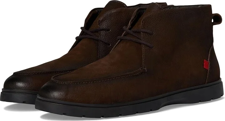 Marc Joseph New York Highland Pl Boot Men's Lace Up Wing Tip Shoes Brown Nubuck : 9 M, Lace/Leather