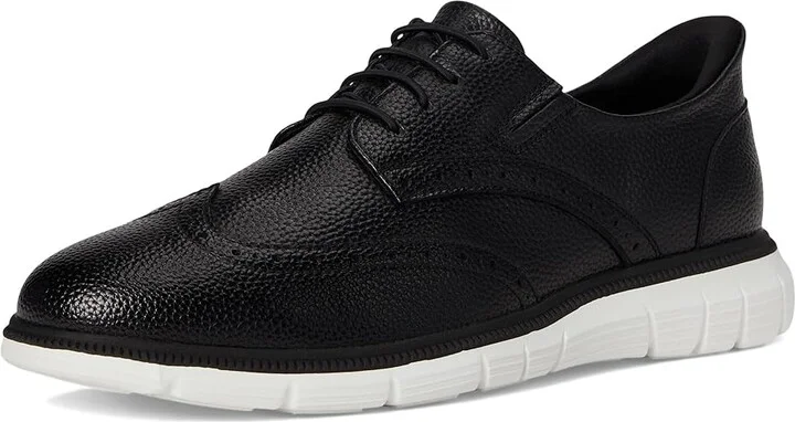 Marc Joseph New York Hill Street (Hands Free Technology) Men's Shoes Black Grainy Leather : 7 M - Image 5