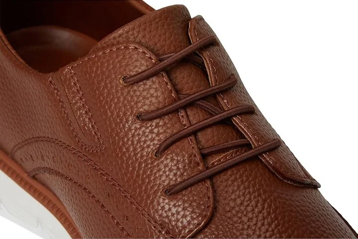 Marc Joseph New York Hill Street (Hands Free Technology) Men's Shoes Cognac Grainy Leather : 10 M - Image 7