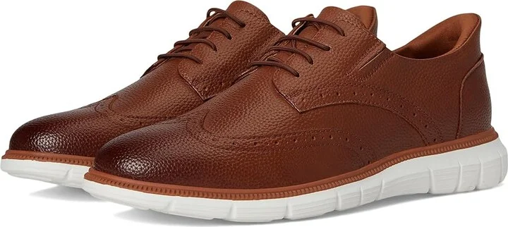 Marc Joseph New York Hill Street (Hands Free Technology) Men's Shoes Cognac Grainy Leather : 10 M