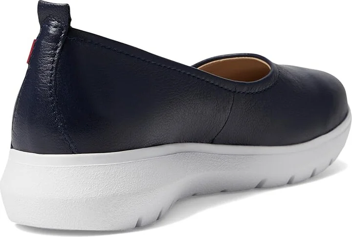 Marc Joseph New York Jamie Street Women's Flat Shoes Fast Blue Napa Soft : 7.5 M, Leather - Image 4