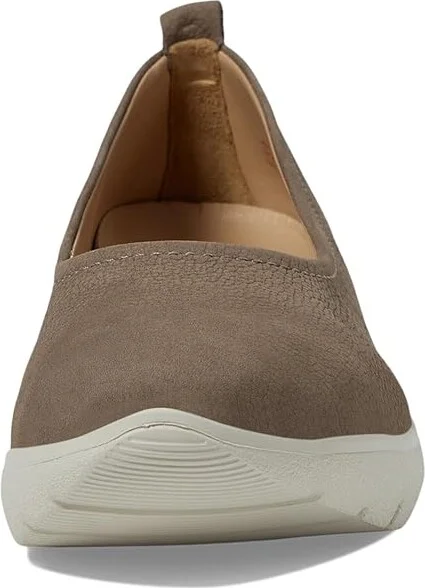 Marc Joseph New York Jamie Street Women's Flat Shoes Taupe Nobuck : 9 M, Leather - Image 5