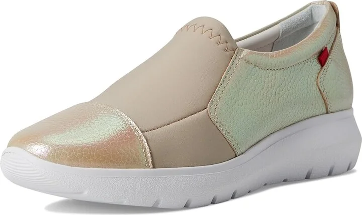 Marc Joseph New York Jay Street 2.0 Women's Walking Shoes Opal Glow Grainy : 7.5 M, Leather/Textile - Image 5