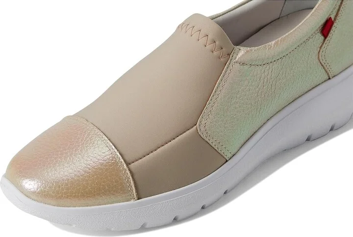Marc Joseph New York Jay Street 2.0 Women's Walking Shoes Opal Glow Grainy : 7.5 M, Leather/Textile - Image 7