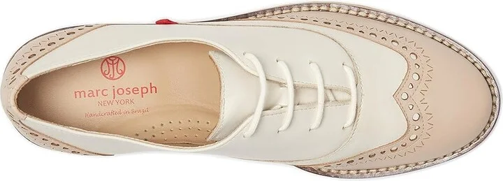 Marc Joseph New York Jennifer LN Women's Shoes Blush Cream Napa : 9.5 M, Leather - Image 2