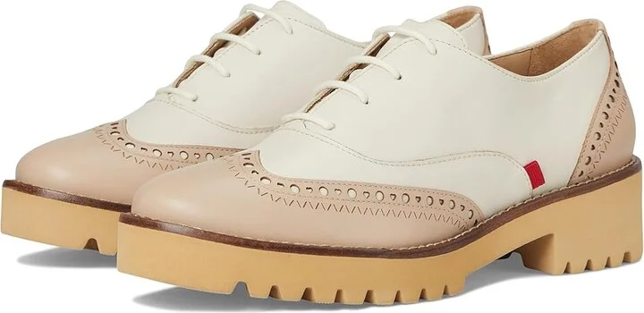 Marc Joseph New York Jennifer LN Women's Shoes Blush Cream Napa : 9.5 M, Leather