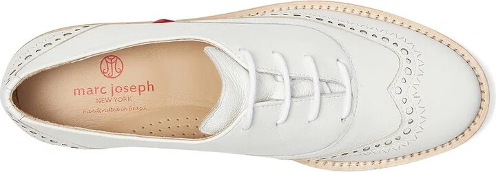 Marc Joseph New York Jennifer LN Women's Shoes White Svelte Grainy : 8.5 M, Leather - Image 2