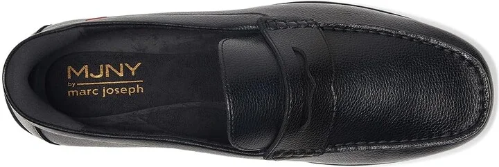 Marc Joseph New York John Street (Hands Free Technology) Men's Slip on Shoes Black : 13 M, Leather - Image 2