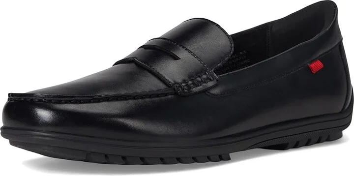 Marc Joseph New York John Street (Hands Free Technology) Men's Slip on Shoes Black Leather : 10 M - Image 5