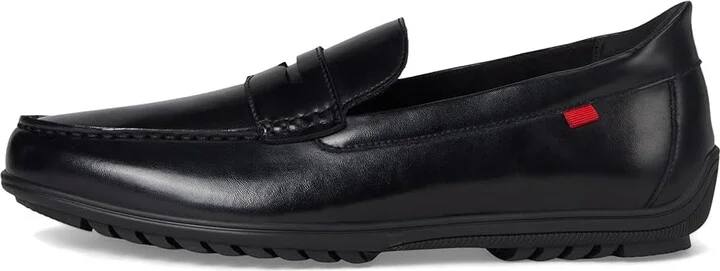 Marc Joseph New York John Street (Hands Free Technology) Men's Slip on Shoes Black Leather : 10 M - Image 6