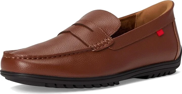 Marc Joseph New York John Street (Hands Free Technology) Men's Slip on Shoes Cognac : 10.5 M, Leather - Image 5