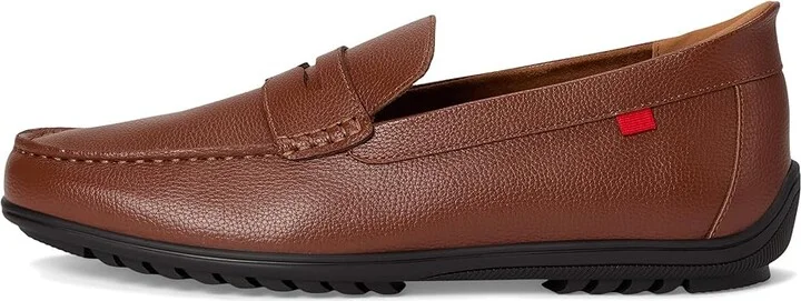 Marc Joseph New York John Street (Hands Free Technology) Men's Slip on Shoes Cognac : 10.5 M, Leather - Image 6