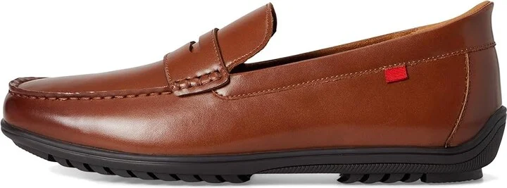 Marc Joseph New York John Street (Hands Free Technology) Men's Slip on Shoes Cognac Leather : 12 M - Image 6