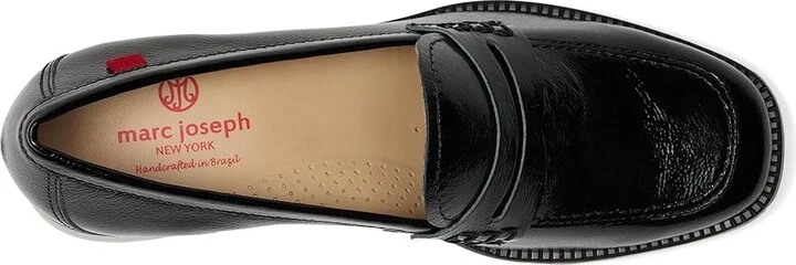 Marc Joseph New York Kathleen CT Women's Flat Shoes Black Svelte Patent : 8.5 M, Leather - Image 2