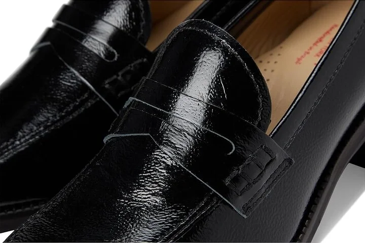 Marc Joseph New York Kathleen CT Women's Flat Shoes Black Svelte Patent : 8.5 M, Leather - Image 7