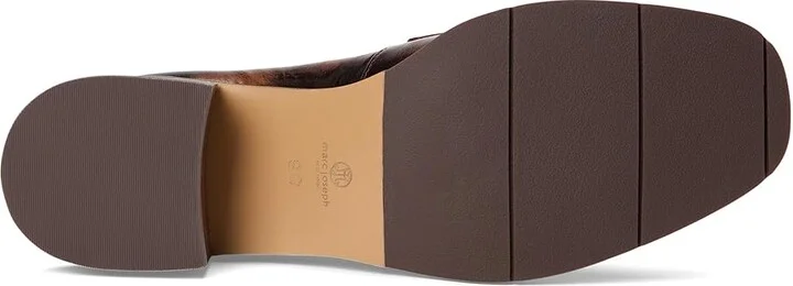 Marc Joseph New York Kathleen CT Women's Flat Shoes Cognac Burnished Napa : 10 M, Leather - Image 3