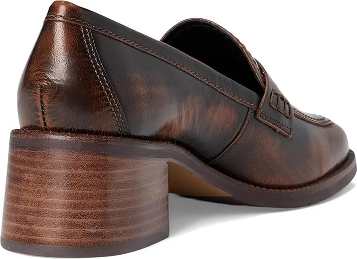 Marc Joseph New York Kathleen CT Women's Flat Shoes Cognac Burnished Napa : 10 M, Leather - Image 4