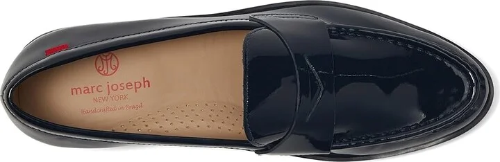 Marc Joseph New York Lafayette Women's Shoes Navy Soft Patent : 9.5 M, Leather - Image 2