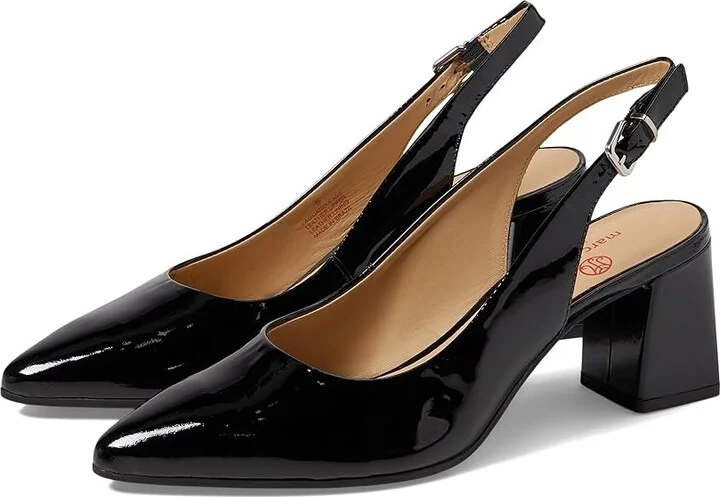 Marc Joseph New York Laguardia Ave High Women's Heels Black Patent : 9.5 M, Leather
