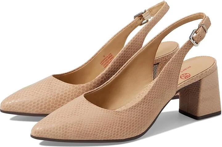 Marc Joseph New York Laguardia Ave High Women's Heels Blush Snake : 9 M, Leather