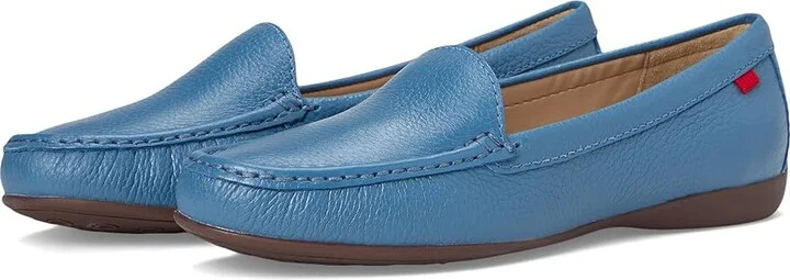 Marc Joseph New York Lake Road Women's Shoes Atlantic Blue Tumbled : 8.5 M, Nappa