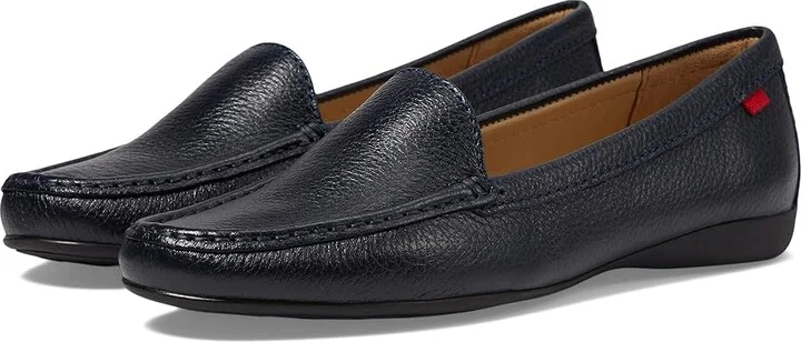 Marc Joseph New York Lake Road Women's Shoes Navy Grainy : 10 M, Nappa
