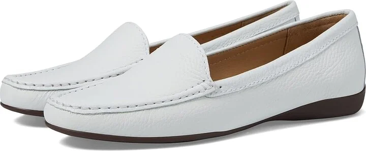 Marc Joseph New York Lake Road Women's Shoes White Tumbled : 5 M, Leather/Nappa