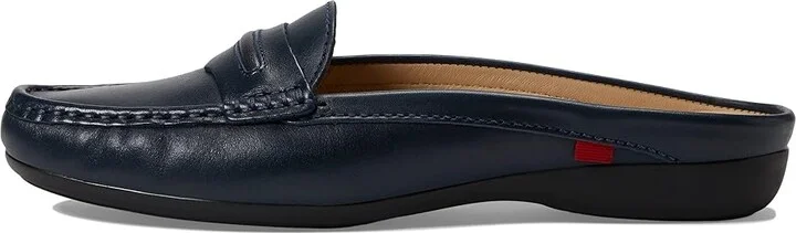 Marc Joseph New York Lawrence Mule Women's Shoes Navy Nappa : 5 M - Image 5