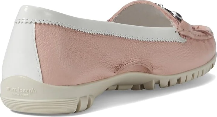 Marc Joseph New York Lexington Golf Women's Golf Shoes Rose & White Grainy : 9.5 M, Leather - Image 4