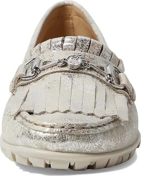 Marc Joseph New York Lexington Golf Women's Golf Shoes Silver Washed : 8.5 M, Leather - Image 5