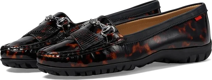 Marc Joseph New York Lexington Golf Women's Golf Shoes Tortoise Patent : 9.5 M, Leather
