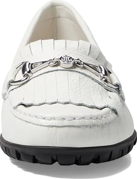 Marc Joseph New York Lexington Golf Women's Golf Shoes White Grainy/Black Sole : 11 M, Leather - Image 5